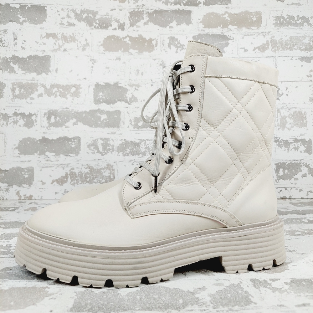 La Canadienne Yasmine Leather Ankle Boots